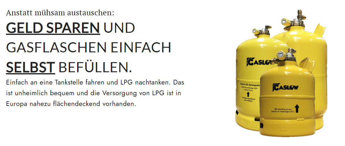 Gasflasche Mit F Llstopp Wiederbef Llbare Gasflasche Kaufen