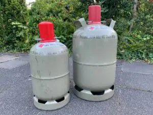 GasBank MULTI 5kg-LPG Mehrventil-Gasflasche